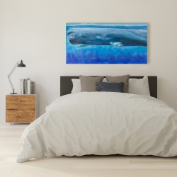 Toile 24 x 48 - Grand cachalot