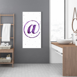 Toile 24 x 48 - Arobase