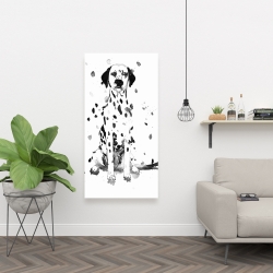 Toile 24 x 48 - Chien dalmatien