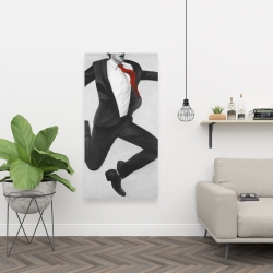 Canvas 24 x 48 - Happy classic man