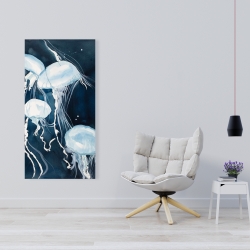 Toile 24 x 48 - Meduses