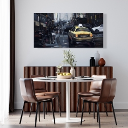 Canvas 24 x 48 - New york in the dark
