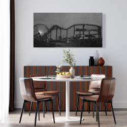 Toile 24 x 48 - Parc d'attraction