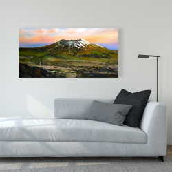 Toile 24 x 48 - Vue montagneuse