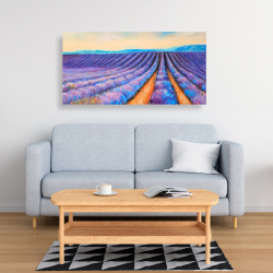 Canvas 24 x 48 - Lavender fields