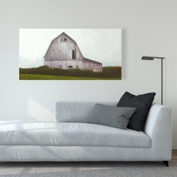 Toile 24 x 48 - Grange rustique