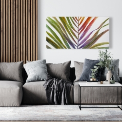 Toile 24 x 48 - Feuille de palmier tropical