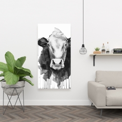 Toile 24 x 48 - Vache