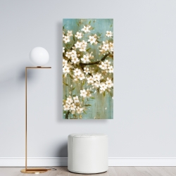 Canvas 24 x 48 - White cherry blossom