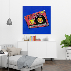 Canvas 36 x 36 - Tape player