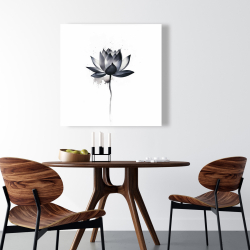 Toile 36 x 36 - Fleur dégoulinante
