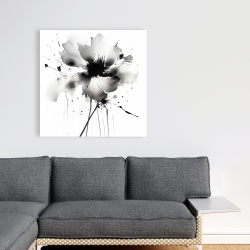 Toile 36 x 36 - Fleur abstraite