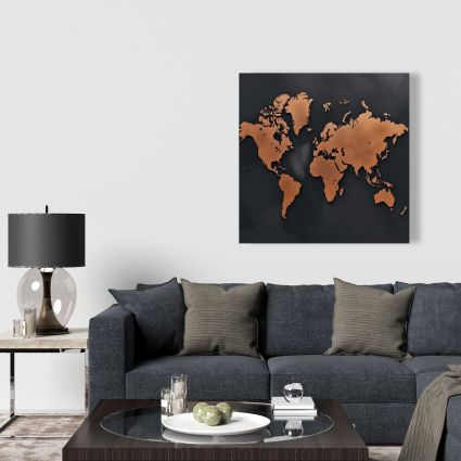 Rusted map
