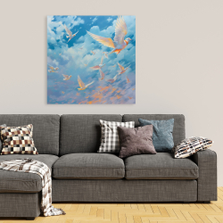 Canvas 36 x 36 - The flight
