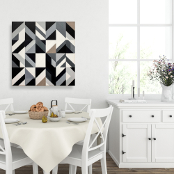 Toile 36 x 36 - Quadrillage