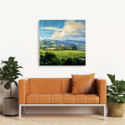 Toile 36 x 36 - Journée paisible
