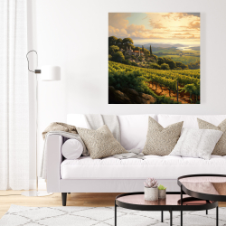 Toile 36 x 36 - Crépuscule détendu