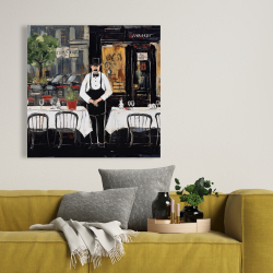 Toile 36 x 36 - Le cabaret