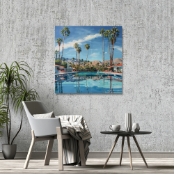 Canvas 36 x 36 - Palm trees