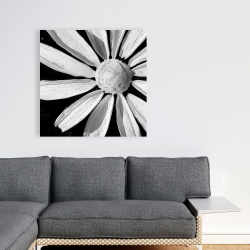 Toile 36 x 36 - Fleur désaturée