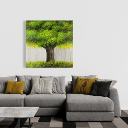 Canvas 36 x 36 - Big green tree