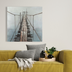 Toile 36 x 36 - Vieux pont abandonné