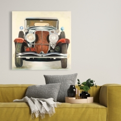 Toile 36 x 36 - Voiture de luxe vintage
