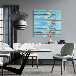 Canvas 36 x 36 - Olympic swimmers