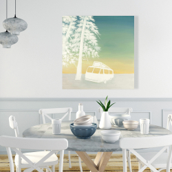 Toile 36 x 36 - Camping