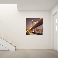 Canvas 36 x 36 - New-york at night