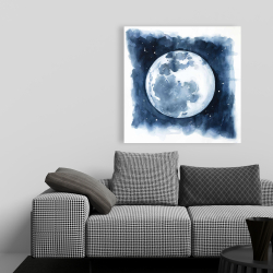 Canvas 36 x 36 - Satellite view of the earth