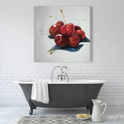 Canvas 36 x 36 - Pile of cherries