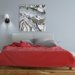 Canvas 36 x 36 - Abstract geode