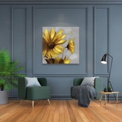 Canvas 36 x 36 - Mountain arnica flowers