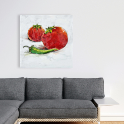 Canvas 36 x 36 - Tomatoes with jalapeño