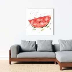 Canvas 36 x 36 - Watermelon slice