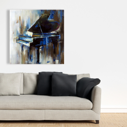 Canvas 36 x 36 - Abstract grand piano