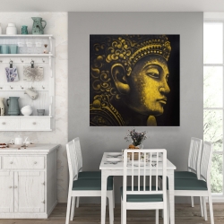 Toile 36 x 36 - Bouddha de l'indonésie
