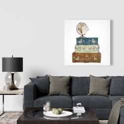 Toile 36 x 36 - Faire le tour du monde