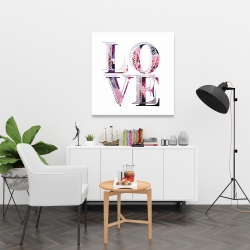 Canvas 36 x 36 - Love bloom