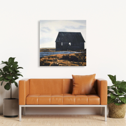 Canvas 36 x 36 - Abandoned barn