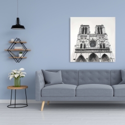Canvas 36 x 36 - Notre-dame de paris cathedral