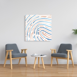 Toile 36 x 36 - Empreinte