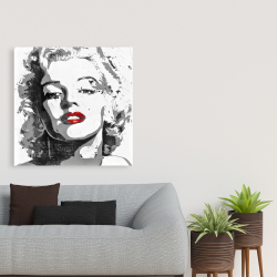 Toile 36 x 36 - Marilyn monroe