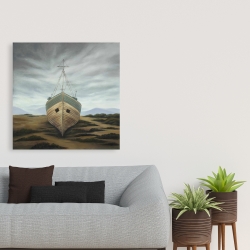 Canvas 36 x 36 - Boat