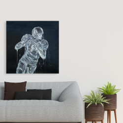 Canvas 36 x 36 - Football player