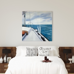 Toile 36 x 36 - Voguer sur l'eau