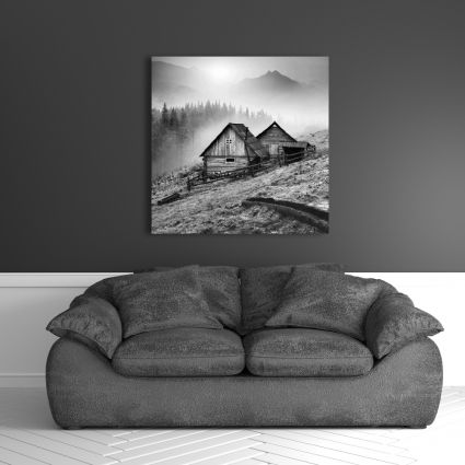 Mountain carpathian village