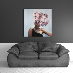 Canvas 36 x 36 - See life in flowers