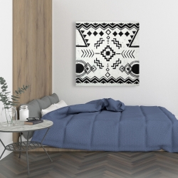 Toile 36 x 36 - Motifs ethniques